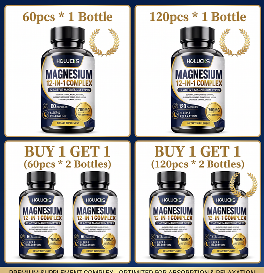 12-in-1 Premium Magnesium Complex